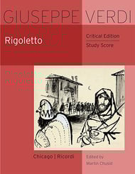 cover Rigoletto Study Scores sheet music cover